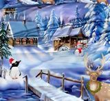 Ágynemű Homa NAVIDAD WINTER 7 részes 140x200 cm